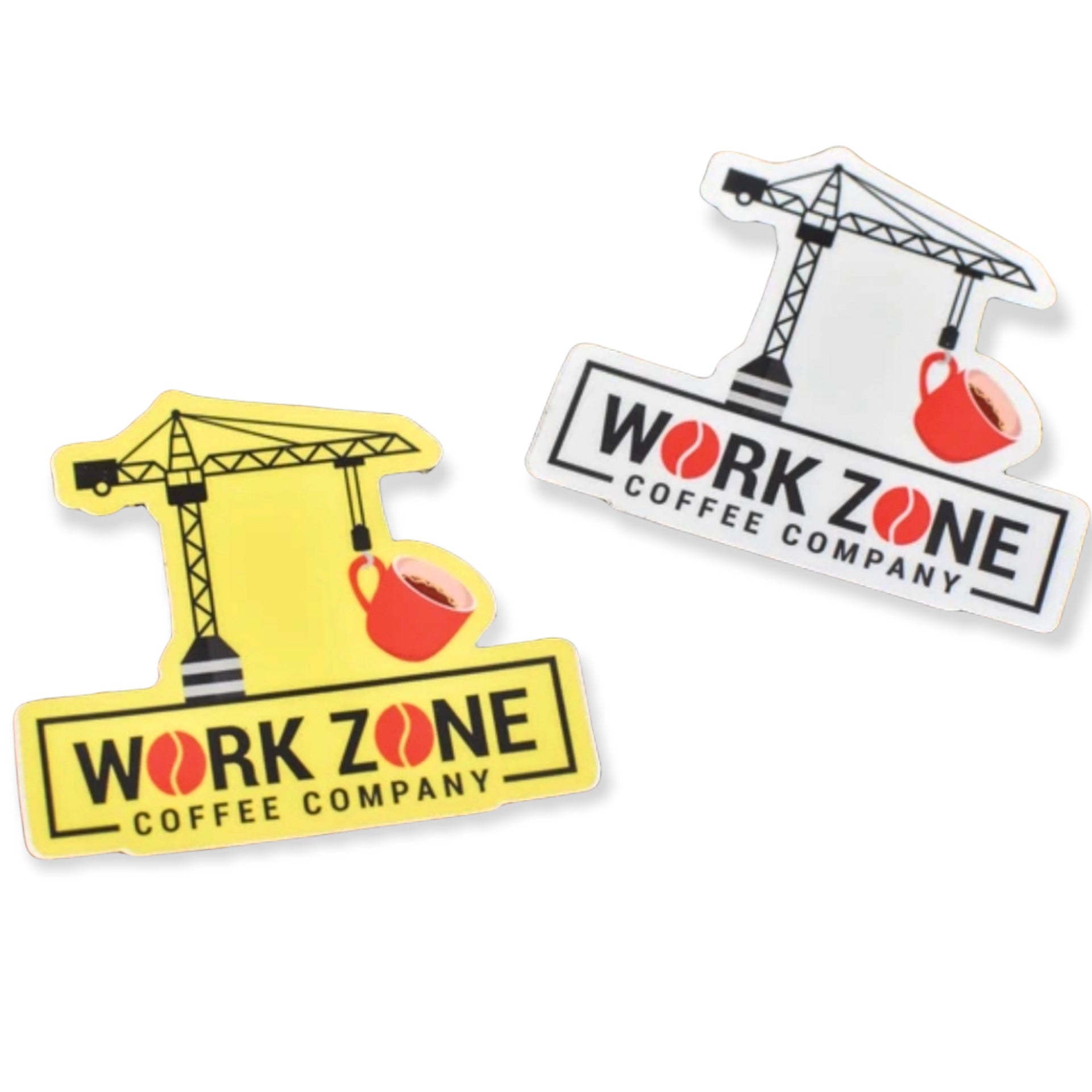 Die Cut Stickers - Work Zone Coffee Company